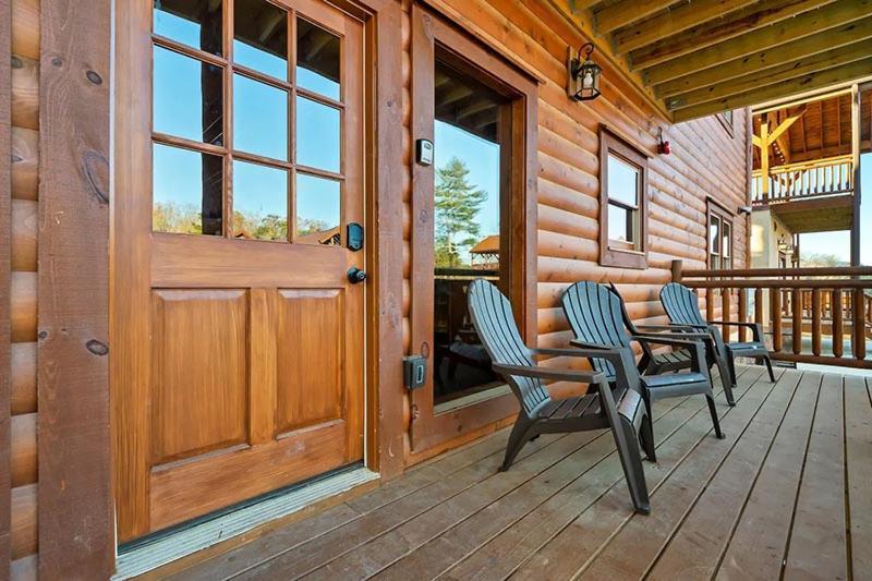 Cabin Fever Vacation Villa Sevierville Bagian luar foto